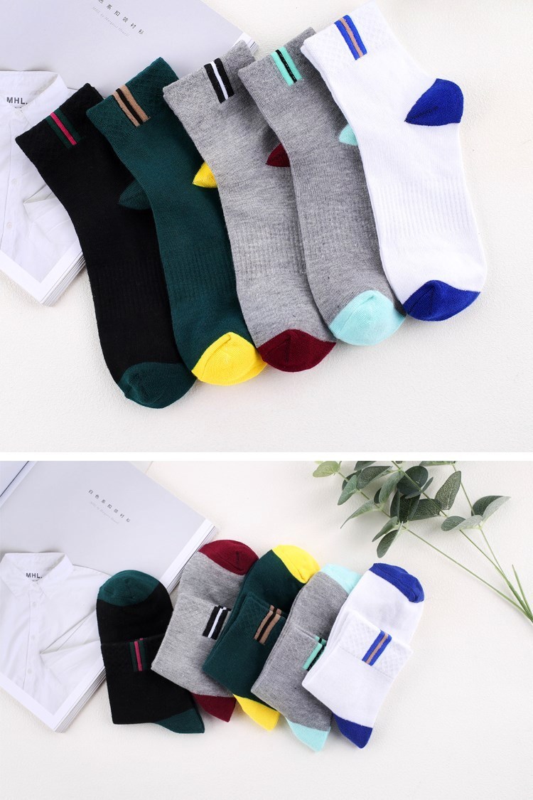 Vớ bé trai mùa thu và mùa đông Mô hình khử mùi cotton cho bé trong vớ cotton ống 10-12-13-15 tuổi Trẻ em Dazhong vớ da